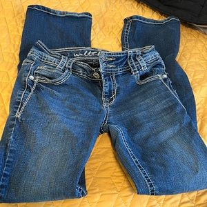 Size 3 WallFlower Vintage Denim Jeans
